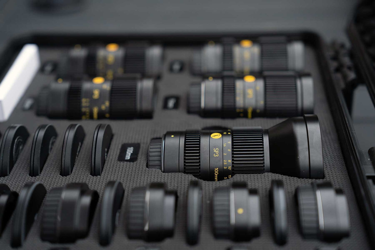Cooke SP3 5-Lens Set close