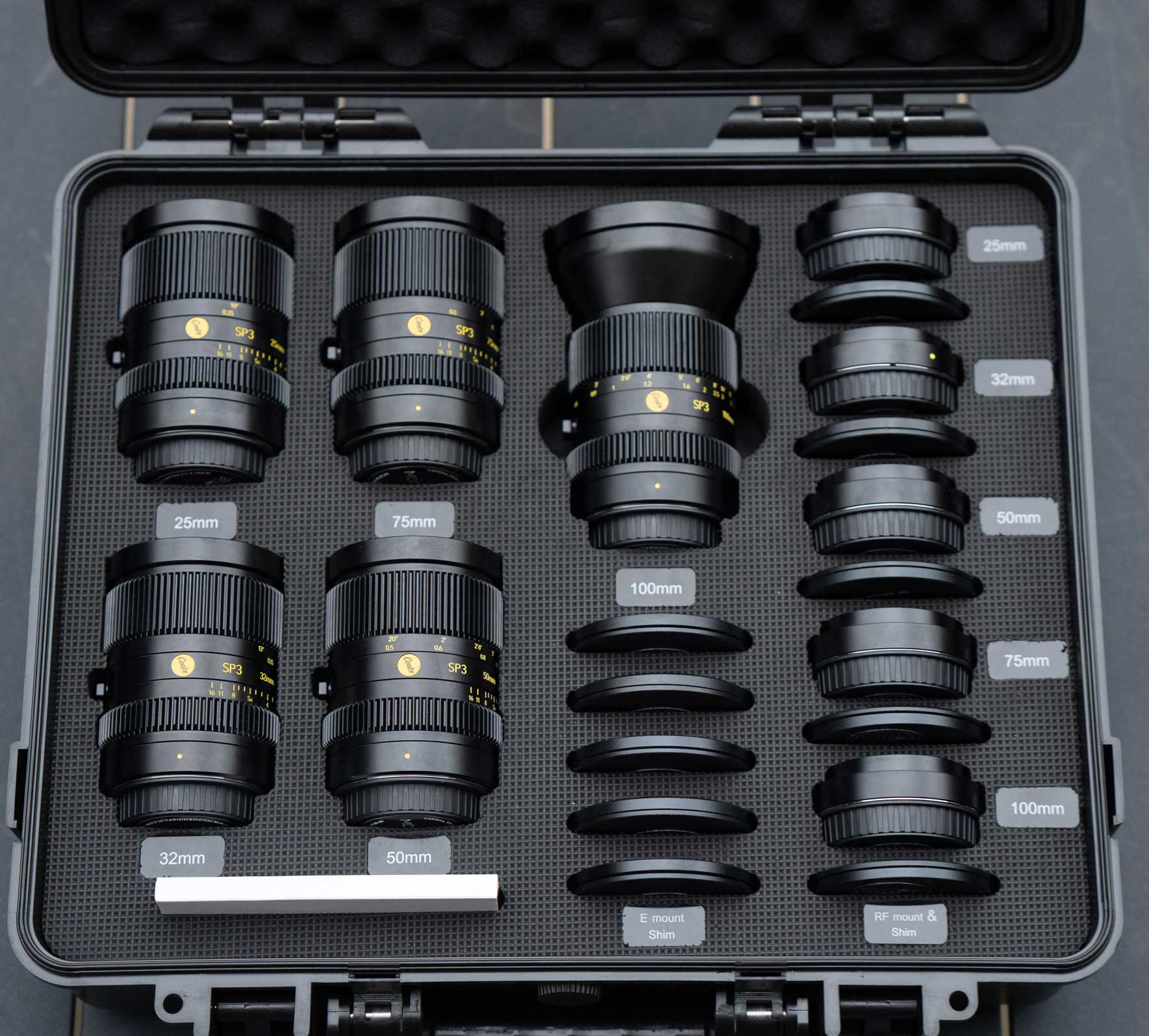Cooke SP3 5-Lens Set