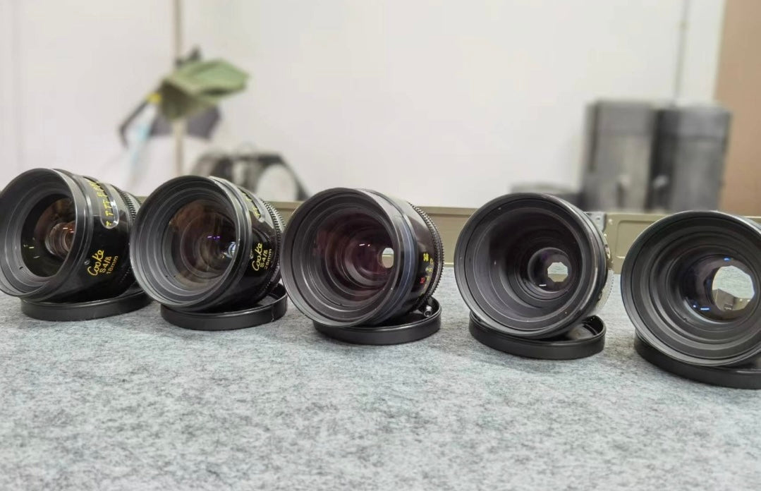 Cooke Optics S4/i Prime PL Cine Lens Set 18mm, 25mm, 35mm, 50mm, 75mm Hire