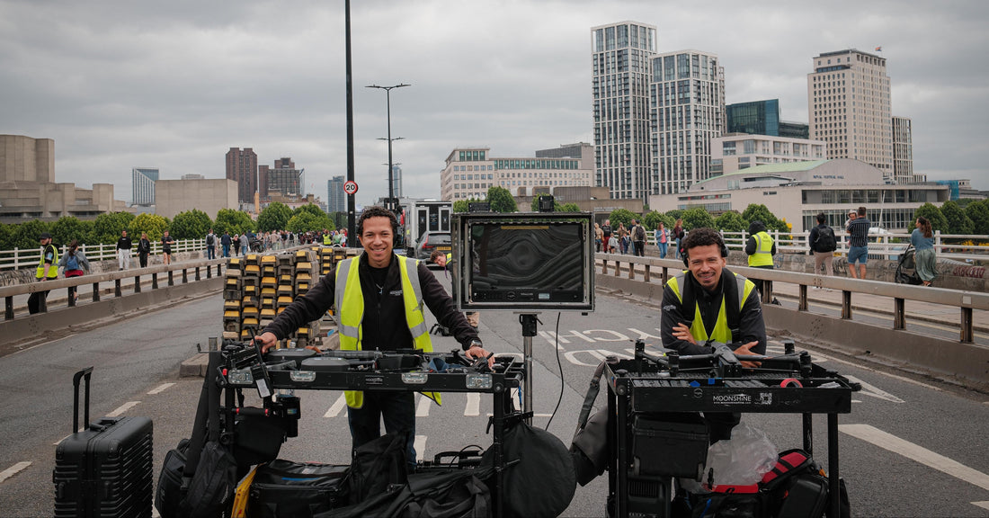 We Shut Down Waterloo Bridge! | Moonshine Drone Services