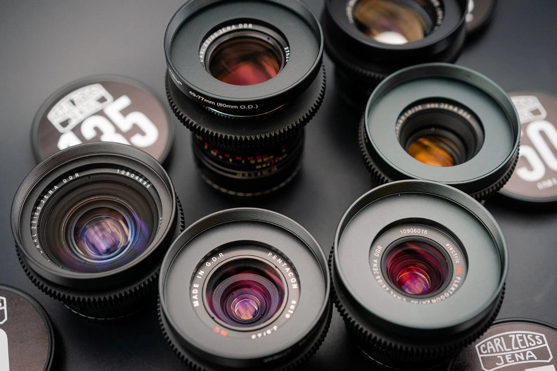 Carl Zeiss Jenas Lens Set Hire in London