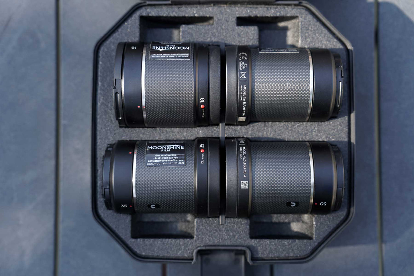 DJI DL Lens Set 16mm, 24mm, 35mm, 50mm