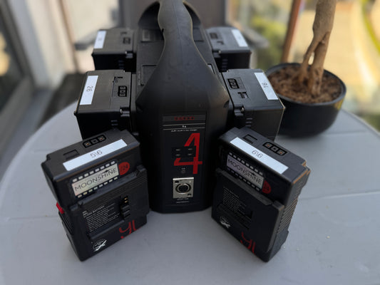 Bebob B155 Cine 6-Way B-Mount Hot Swap Battery Kit