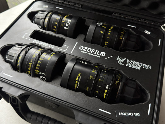 DZO Vespid Primes Full Frame 4 Lens Set PL