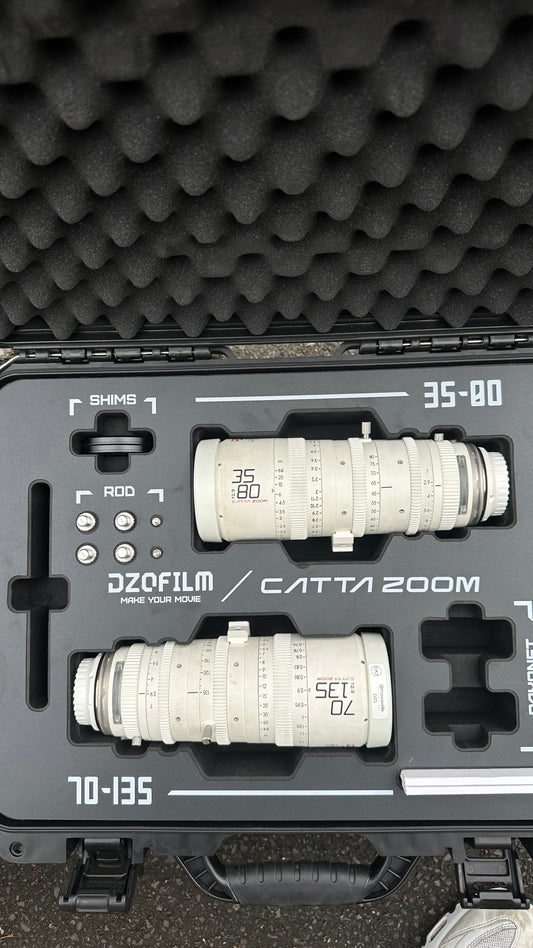 DZO FILM Catta Zoom FF 35-80/70-135mm Lens Set EF