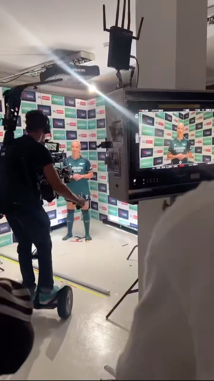 Beth Mead x Sky Sports Keep Up BTS