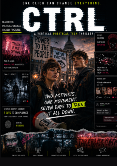 CTRL Written by James Barber