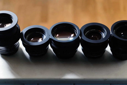Zeiss Contax EF Lens Set T-4 - T-1.4 18mm - 135mm