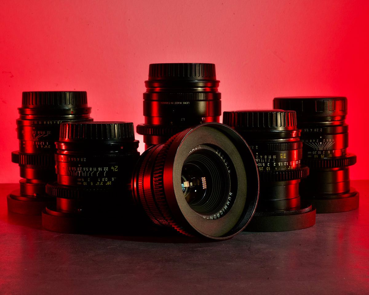 Leica Elmarit-R Lens Set Hire | Moonshine Film