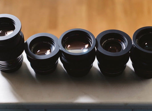 Zeiss Contax EF Lens Set T-4 - T-1.4 18mm, 25mm, 35mm, 50mm, 85mm, 135mm